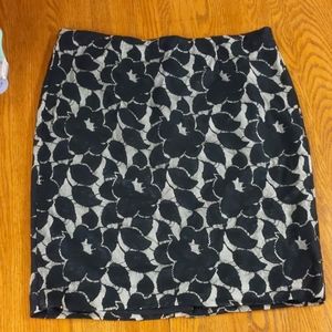 Ann Taylor textured pencil skirt